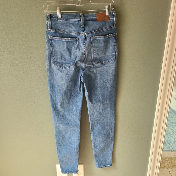 Madewell 11" High Rise Skinny Jeans, Size 28 - Picture 4 of 6